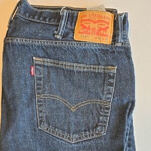 Levi's Men's Straight Jeans - Dark Blue